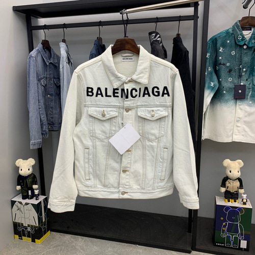 Balenciaga Jeans Jacket Unisex ID:202009c56